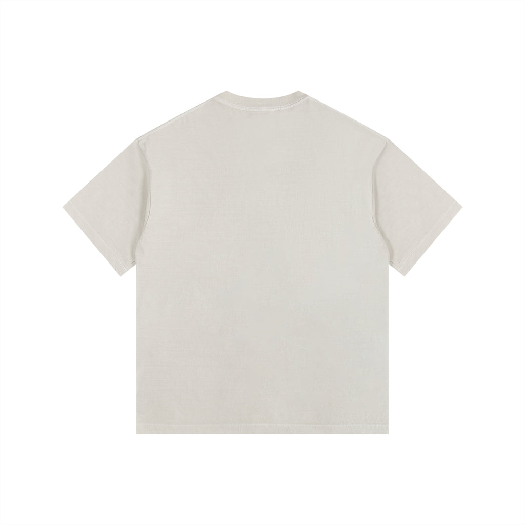Vintage Washed Oversized Cotton T-Shirt